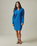 Women's Popover Dress - Classic Blue